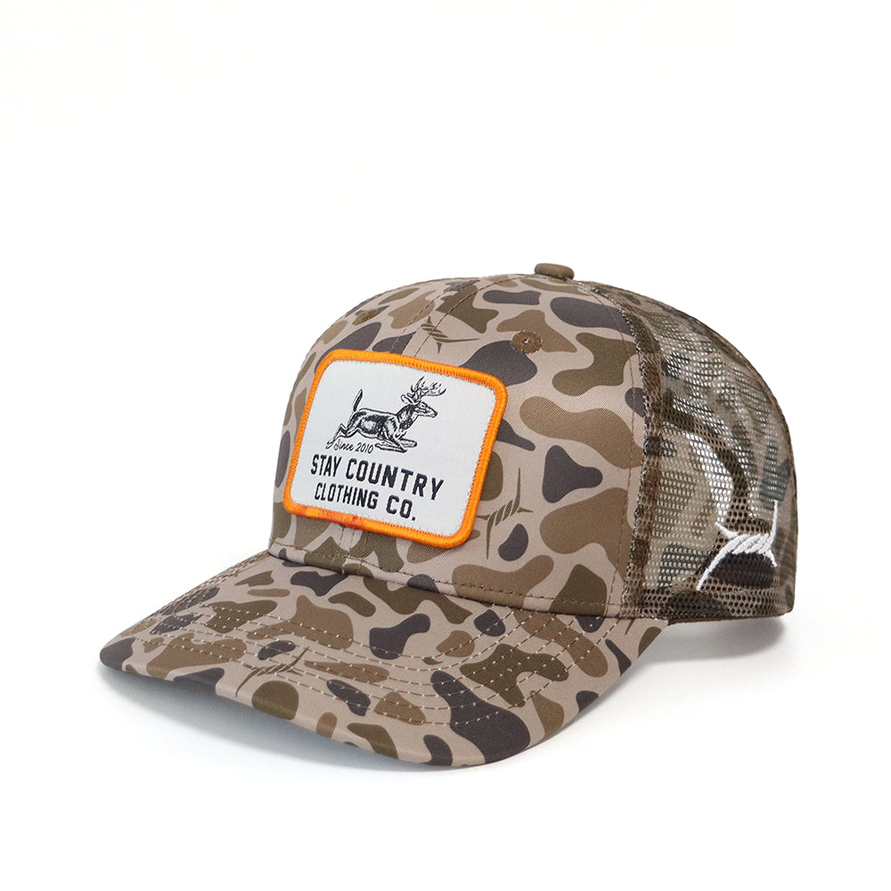 Buck Patch Snapback Mesh