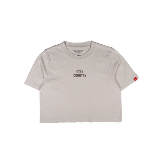 Roadie Tan Womens Crop
