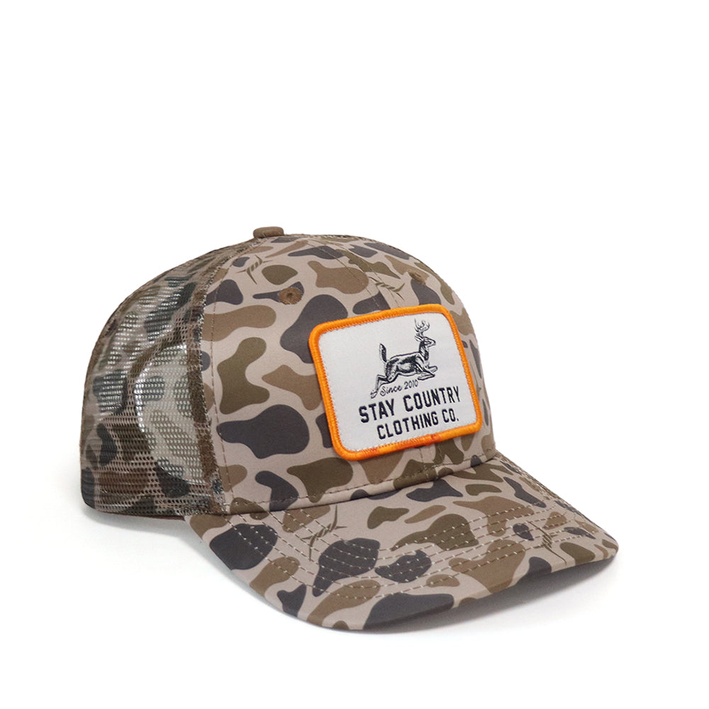 Buck Patch Snapback Mesh