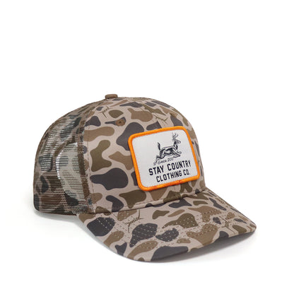 Buck Patch Snapback Mesh