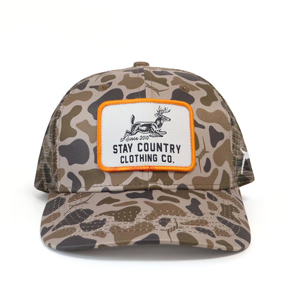 Buck Patch Snapback Mesh