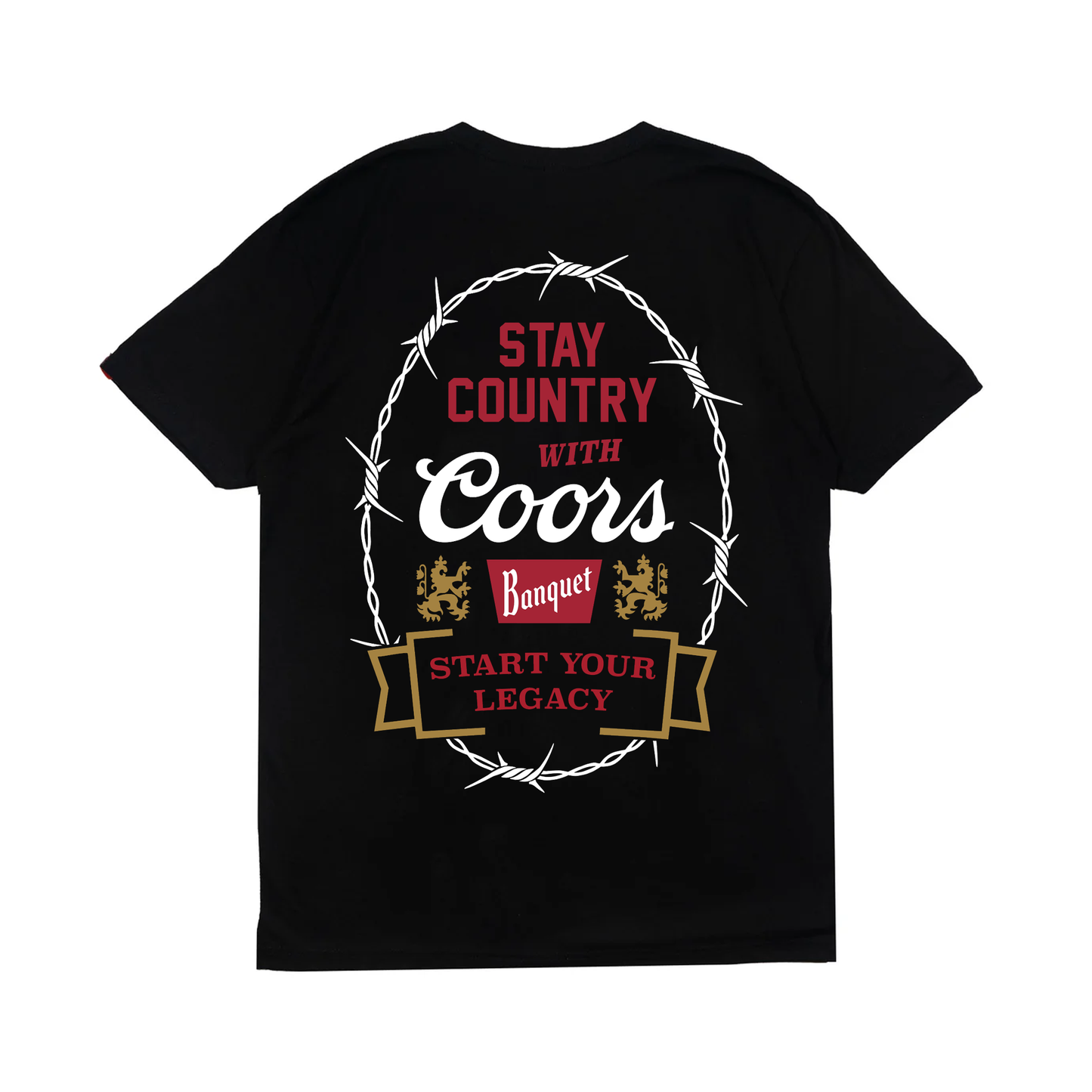 Coors x Stay Country Collab Fitted Tee