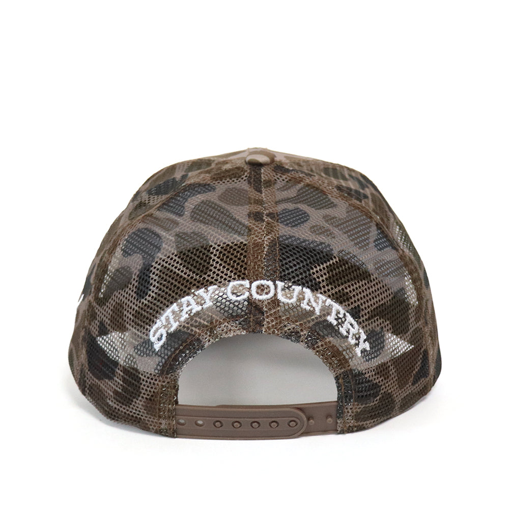 Buck Patch Snapback Mesh