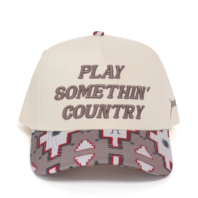 Play Something Country Snapback Red Rocks Limited Edition