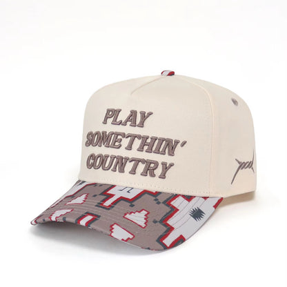 Play Something Country Snapback Red Rocks Limited Edition