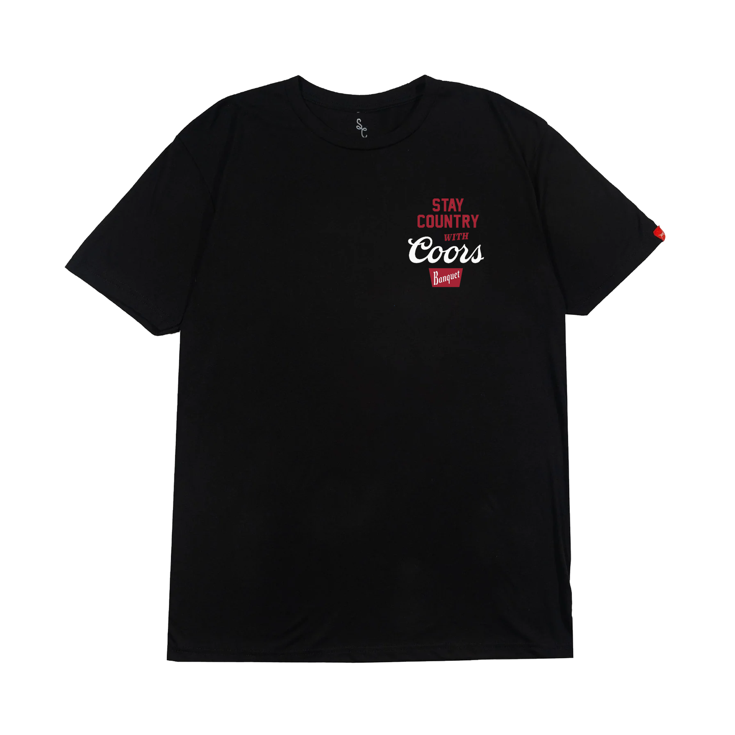 Coors x Stay Country Collab Fitted Tee
