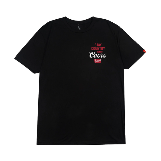 Coors x Stay Country Collab Fitted Tee