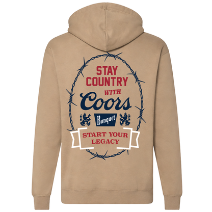 Coors x Stay Country Collab Hoodie